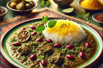 Authentic Ghormeh Sabzi Recipe | Persian Herb Stew with Lamb & Dried Limes