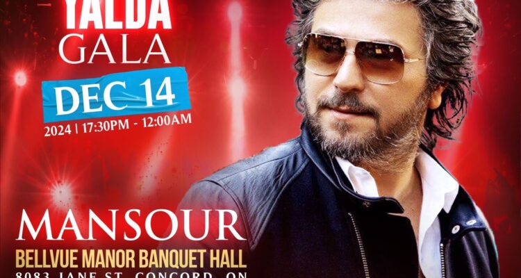 Mansour Yalda Gala Toronto Concert Dec 14,2024