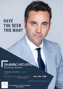 Shawn Shirdarreh Insurance Broker